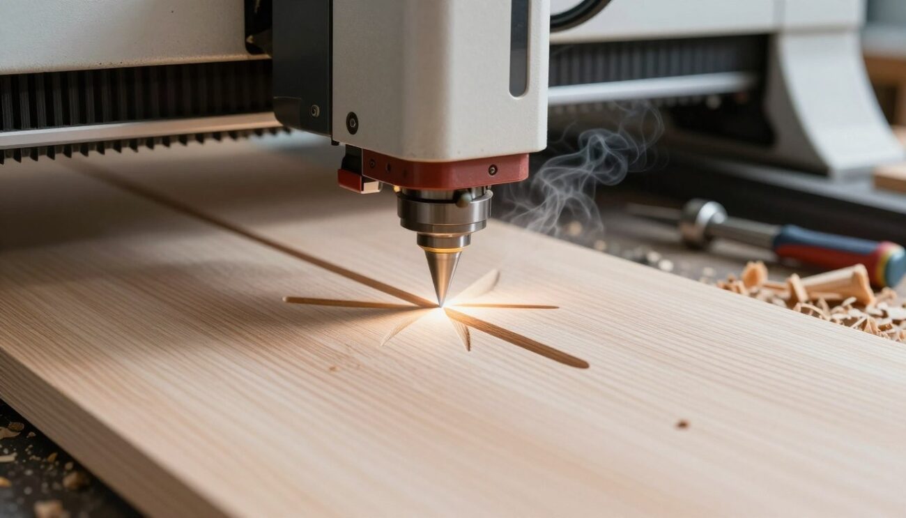 decoupe bois laser