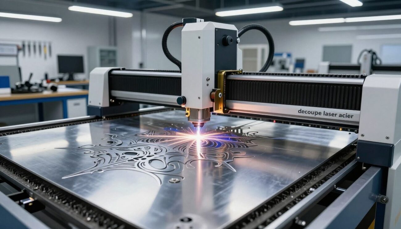 decoupe laser acier